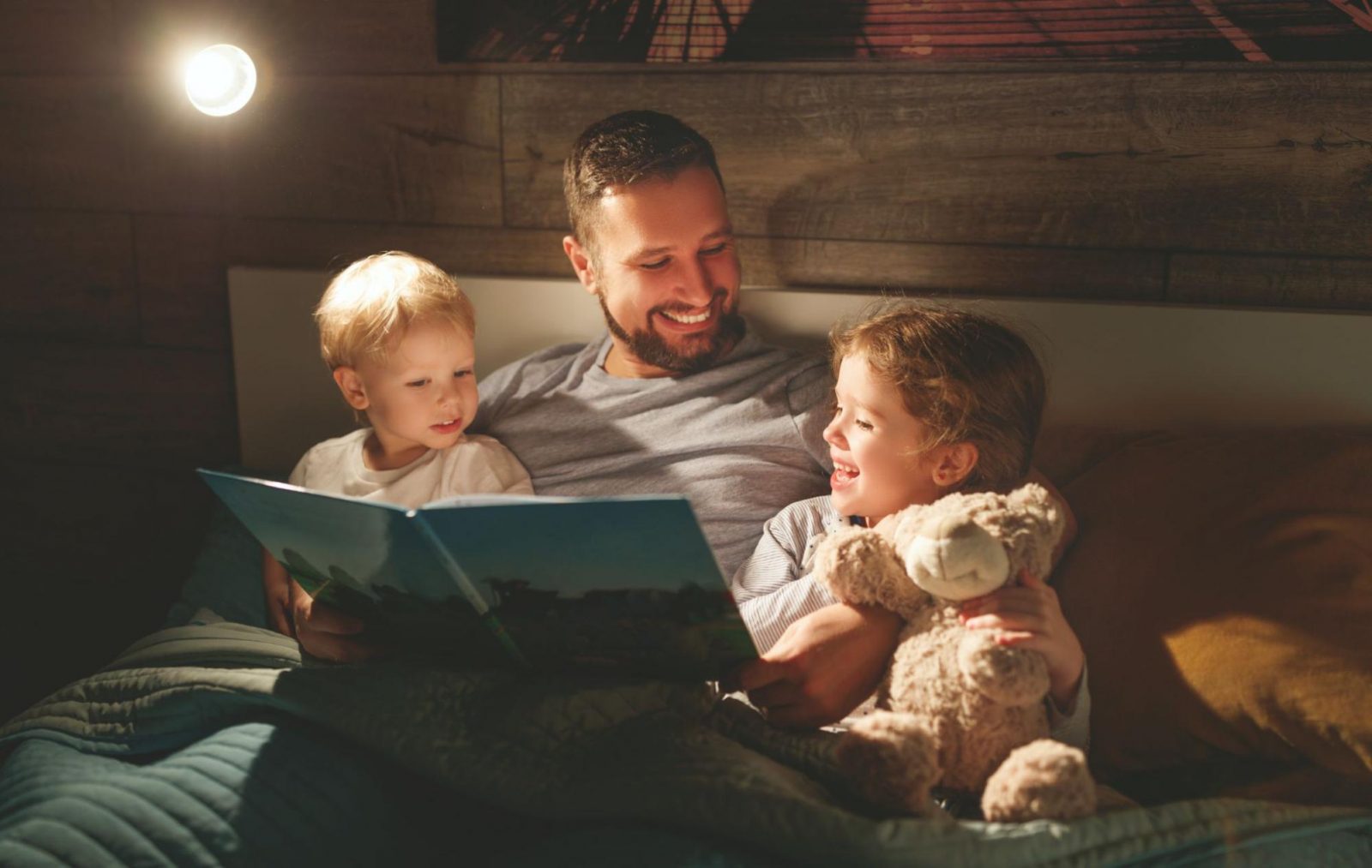 how will bedtime stories help to get closer to your children
